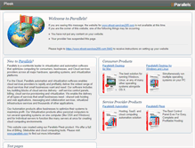 Tablet Screenshot of ehost-services209.com
